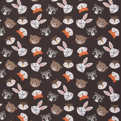 Baumwolljersey Gary Forest Animals