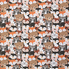 Baumwolljersey Gary Forest Animals