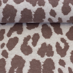 Baumwoll Jacquard Jersey Emily Animal Flecken