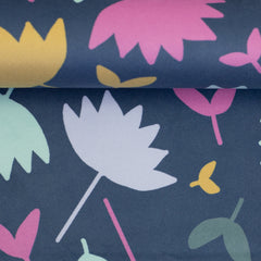 Samt Stoff Velvet Flowers by Emjo Design