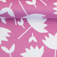 Samt Stoff Velvet Flowers by Emjo Design