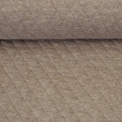 Steppjersey Anni meliert - 1173 beige