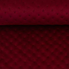 Steppsamt mit Punktprägung Galant - 638 burgundy