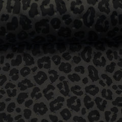 Steppsamt mit Punktprägung Samos Leo - 285 dunkelgrau