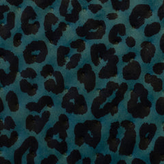 Steppsamt mit Punktprägung Samos Leo - 748 petrol