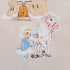 Baumwoll Webware Fairy Tale Aschenputtel - 170 hellbeige