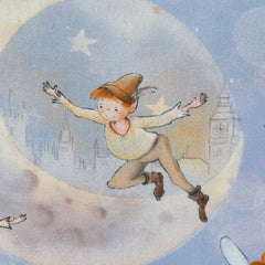 Baumwoll Webware Fairy Tale Peter Pan - 252 hellblau