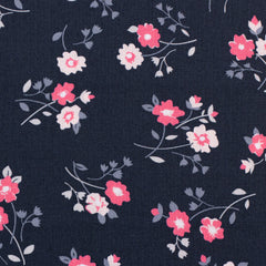 Baumwollstoff Dark Floral Romance