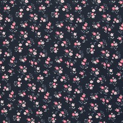 Baumwollstoff Dark Floral Romance