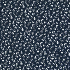 Baumwollstoff Dark Floral Romance
