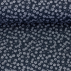 Baumwollstoff Dark Floral Romance