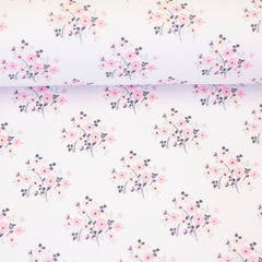 Baumwollstoff Light Floral Romance