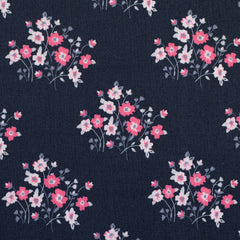 Baumwollstoff Dark Floral Romance