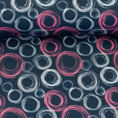 Baumwollstoff Dark Floral Romance