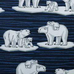 Baumwolljersey Arctic Animals by JaTiJu - Eisbären