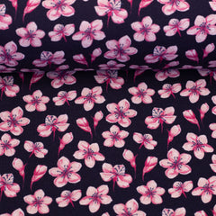 Baumwolljersey Kalamos - 598 dunkelblau