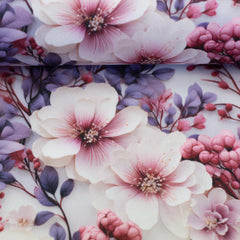 Oxfordgewebe Flowing Bloom Odessa Flower by Sarah Mariam