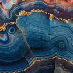Oxfordgewebe Flowing Bloom Odessa Paint by Sarah Mariam