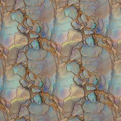 Oxfordgewebe Flowing Bloom Odessa Paint by Sarah Mariam