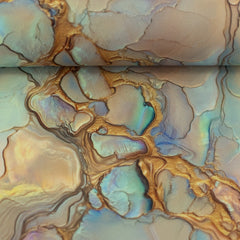 Oxfordgewebe Flowing Bloom Odessa Paint by Sarah Mariam