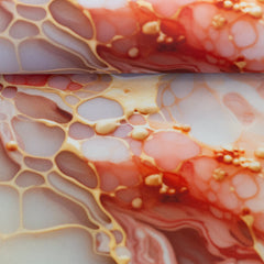 Oxfordgewebe Flowing Bloom Odessa Paint by Sarah Mariam