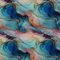 Oxfordgewebe Flowing Bloom Odessa Paint by Sarah Mariam