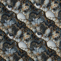 Oxfordgewebe Flowing Bloom Odessa Paint by Sarah Mariam