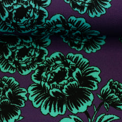 Viskosestoff Peonies by Cherry Picking