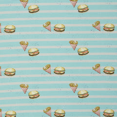 Baumwolljersey Beach Food by Christiane Zielinski