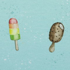 Baumwolljersey Beach Food by Christiane Zielinski