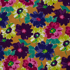Baumwoll Leinen Ira Frühlingsblumen