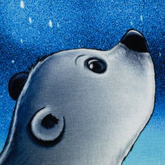 Sweatshirt Panel On The Rocks - Eisbär Sternenhimmel by Thorsten Berger