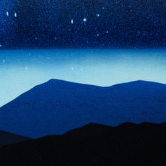 Sweatshirt Panel On The Rocks - Eisbär Sternenhimmel by Thorsten Berger