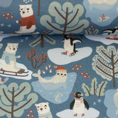 French Terry Polar Playtime by Bienvenido Colorido