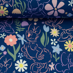 Baumwolljersey Disney Minnie & Daisy