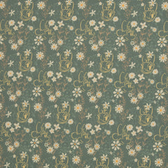 Baumwolljersey Disney Minnie & Daisy Flowerfield