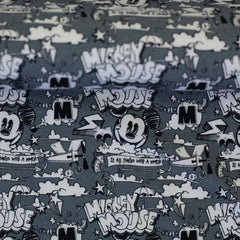 Baumwolljersey Disney Mickey Mouse Retro