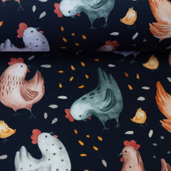 Baumwolljersey Chicken by Hip Som Hap