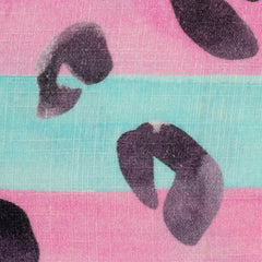 Double Slub Musselin Leo Print by Hip Som Hap