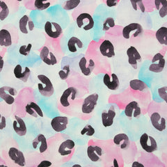 Double Slub Musselin Leo Print by Hip Som Hap