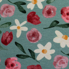 Baumwolljersey Fleurs by Lausemia