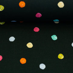 Baumwolljersey Flowerpop Dots by Hip Som Hap