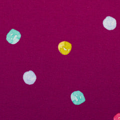 Baumwolljersey Flowerpop Dots by Hip Som Hap