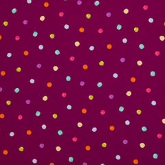 Baumwolljersey Flowerpop Dots by Hip Som Hap