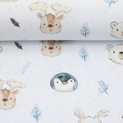 Baumwolljersey Cute Polaranimals by Christiane Zielinski