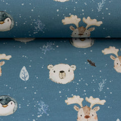 Baumwolljersey Cute Polaranimals by Christiane Zielinski