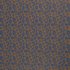 Kunstleder Happy Collection Leo by Cherry Picking - 175 ocker/blau