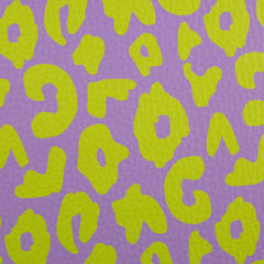 Kunstleder Happy Collection Leo by Cherry Picking - 642 flieder/kiwi