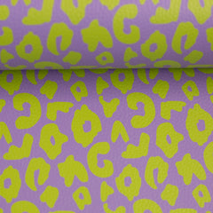 Kunstleder Happy Collection Leo by Cherry Picking - 642 flieder/kiwi