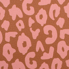 Kunstleder Happy Collection Leo by Cherry Picking - 712 braun/rosa